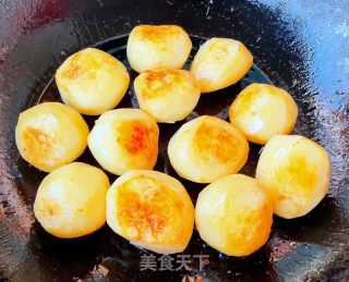 香煎小土豆的做法步骤：6
