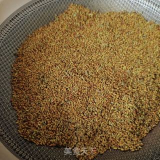 炒槐米茶的做法步骤：11