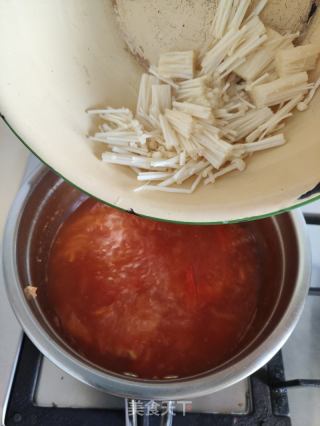 西红柿牛肉汤的做法步骤：6