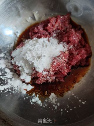 牛肉末蒸金针菇的做法步骤：4