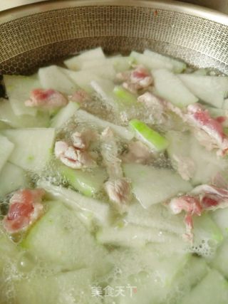 冬瓜肉片汤的做法步骤：6