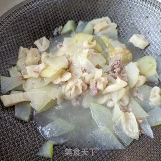 肉沫竹荪炖冬瓜的做法步骤：11