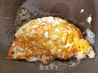 金针菇菠菜拌煎蛋的做法步骤：6