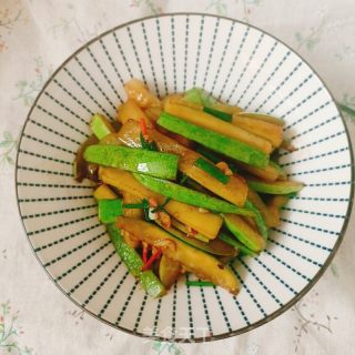 素炒胡子的做法步骤：9