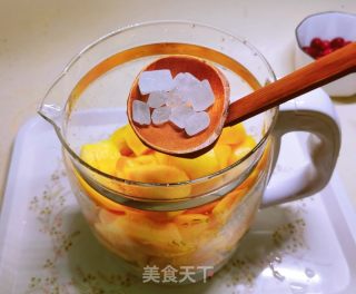 黄桃冰糖水的做法步骤：5