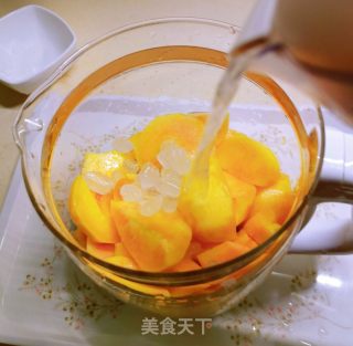 黄桃冰糖水的做法步骤：6