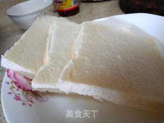 港式西多士的做法步骤：2