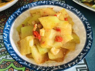 炒西瓜皮的做法
