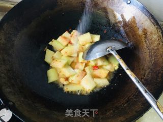 炒西瓜皮的做法步骤：6