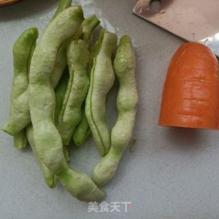 驴肉炖芸豆角的做法步骤：1