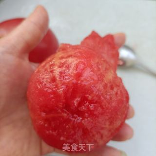 冰镇糖番茄的做法步骤：2