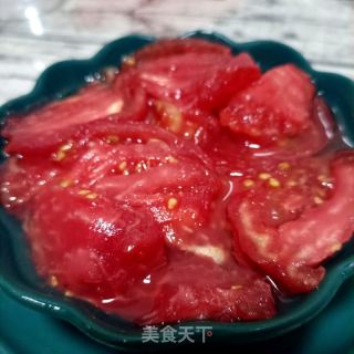 冰镇糖番茄的做法步骤：6