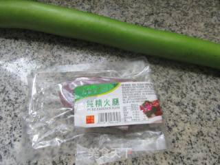 纯精火腿煮夜开花的做法步骤：1