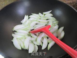 纯精火腿煮夜开花的做法步骤：5