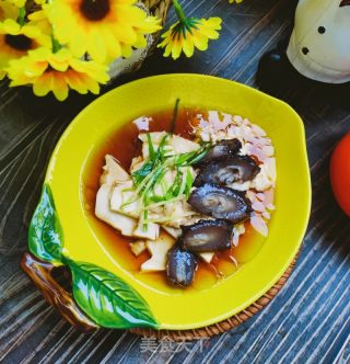 油淋海参豆腐的做法步骤：10