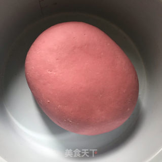 粉红色锅盔的做法步骤：4