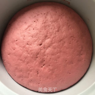 粉红色锅盔的做法步骤：5