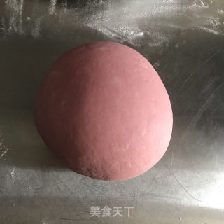 粉红色锅盔的做法步骤：6