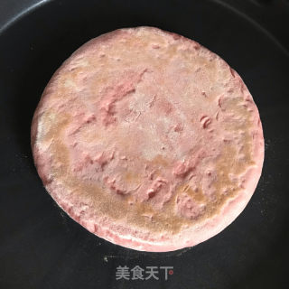 粉红色锅盔的做法步骤：8