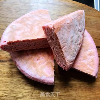 粉红色锅盔的做法步骤：10
