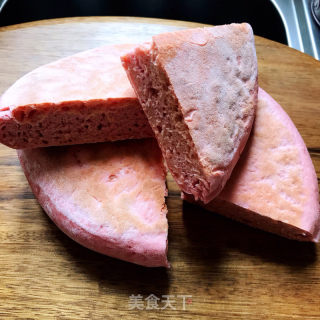 粉红色锅盔的做法步骤：11