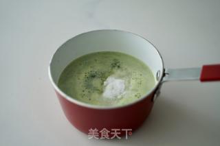 黄瓜柠檬冻撞奶的做法步骤：4