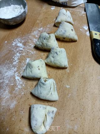 奶香红枣馒头豆包的做法步骤：7