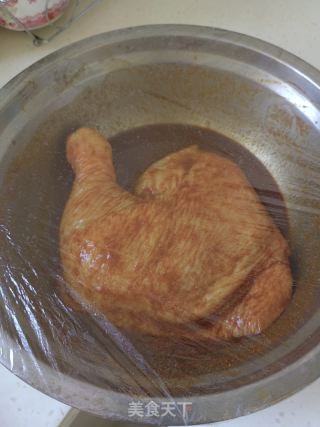 新奥尔良风味烤鸡腿的做法步骤：3