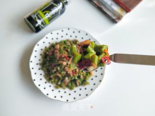 外婆菜炒长豆角的做法步骤：13