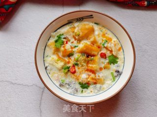 咸豆浆的做法步骤：17