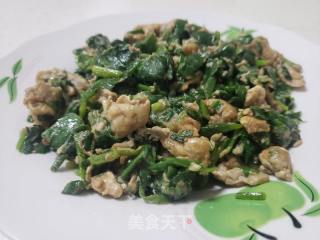 明月草炒鸡蛋的做法步骤：6