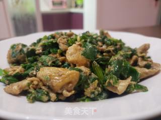 明月草炒鸡蛋的做法步骤：7