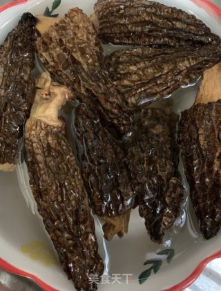 蝦滑釀羊肚菌的做法步骤：2