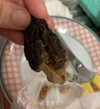 蝦滑釀羊肚菌的做法步骤：3