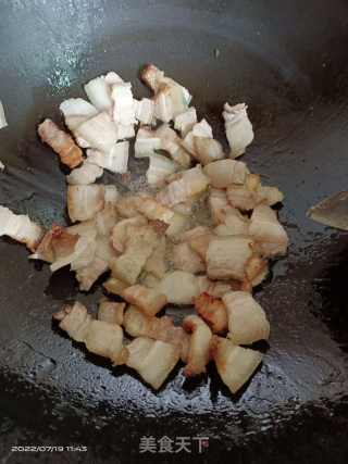 竹笋炒肉的做法步骤：4