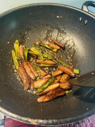 青椒茄子的做法步骤：4