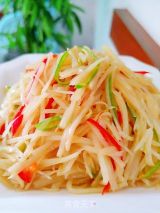 酸辣土豆丝的做法步骤：13