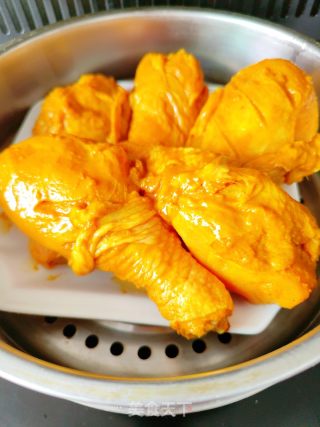 盐焗鸡腿的做法步骤：7