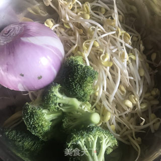家常水煮肉片的做法步骤：3