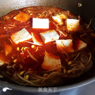 家常水煮肉片的做法步骤：9