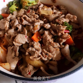 家常水煮肉片的做法步骤：11