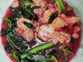 红苋菜鸡蛋汤的做法步骤：5