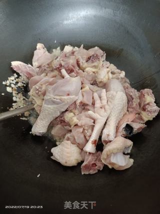 沙姜焖鸡的做法步骤：6