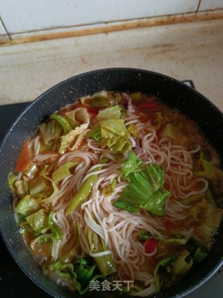 牛肉青椒米粉的做法步骤：7