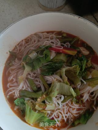 牛肉青椒米粉的做法步骤：8