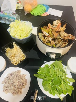 迷踪蟹火锅的做法步骤：9