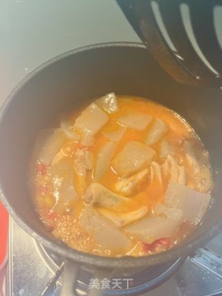 泡椒魔芋烧鸭爪的做法步骤：3