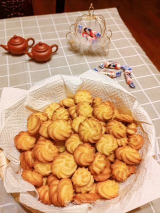 原味黄油曲奇的做法
