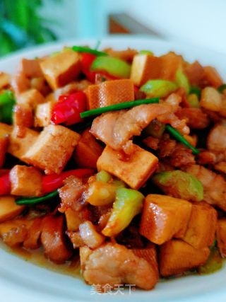 豆干炒丝瓜的做法步骤：13