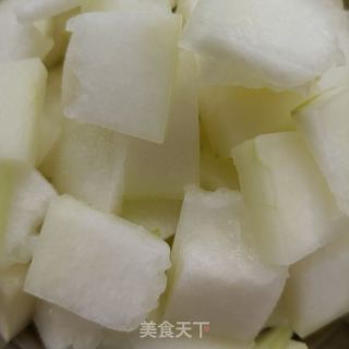 苋菜肉条冬瓜汤的做法步骤：2